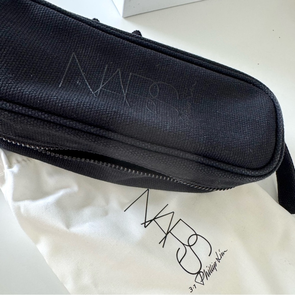 NARS Black Nail Polish Makeup Bag